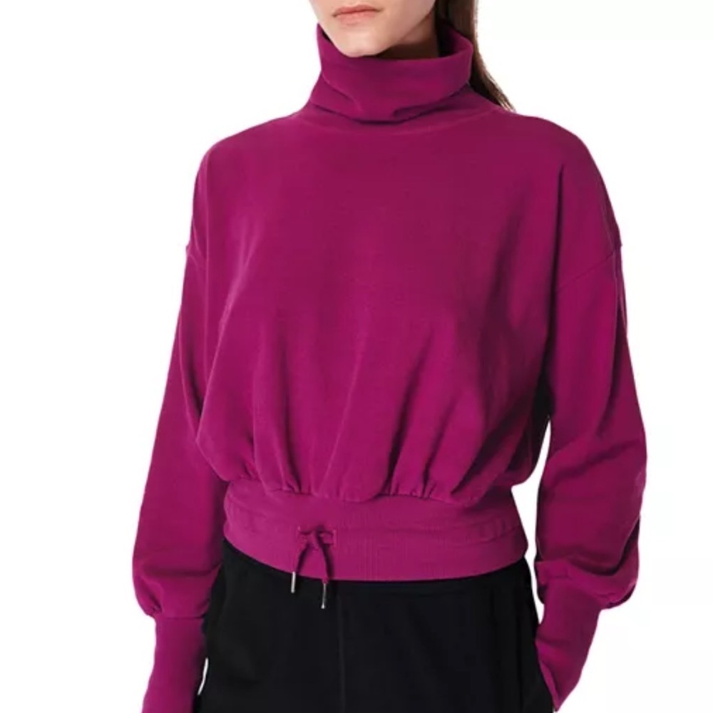 Sweaty Betty Melody Luxe Fleece Pullover S NWT - Picture 4 of 8